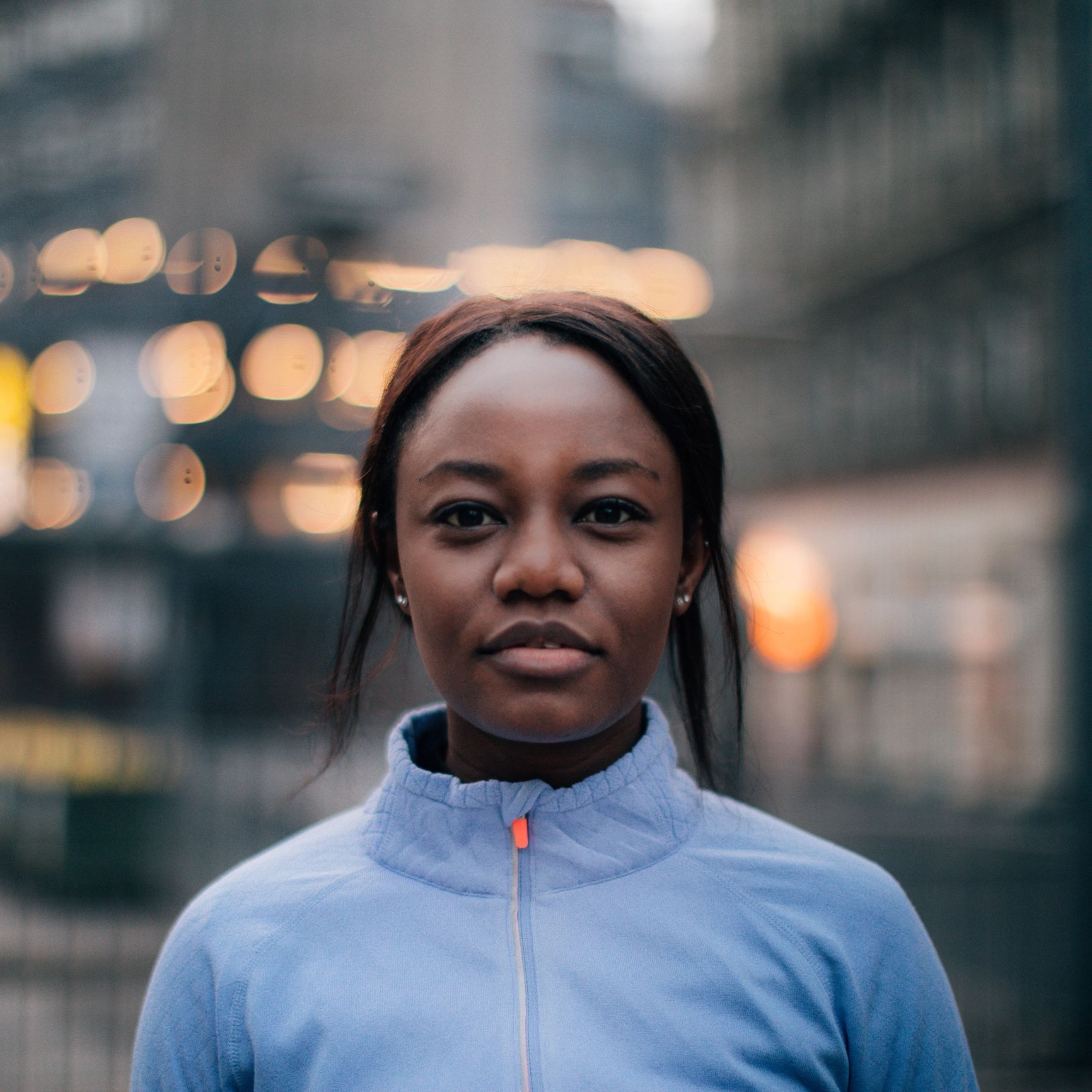 Portrait of a young athlete